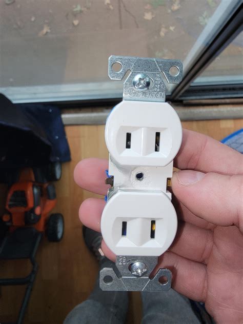 replacing ungrounded outlet